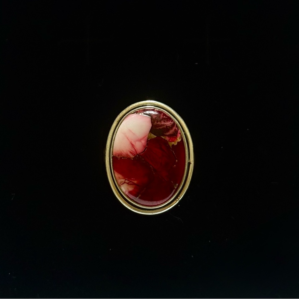 Red Dahlia Ring